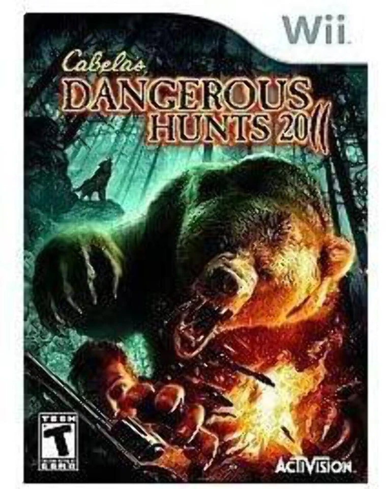 Cabelas Dangerous Hunts 2011 Wii Used - Image 1 of 1