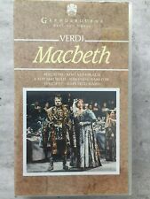 VERDI: Macbeth - Paskalis / Barstow - Pritchard (UK VHS Video Pickwick 7017/OVP)