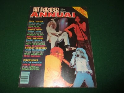 Hit Parader Annual Winter 1975 Magazine, Led Zeppelin, Paul McCartney - Image 1 of 4