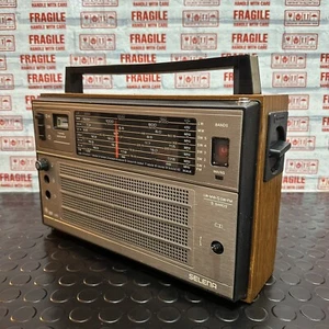 USSR Soviet Russian VINTAGE Transistor Radio Receiver Selena LW FM UHF - Picture 1 of 4