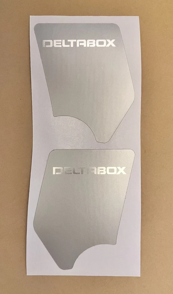 YAMAHA  TZR250 2MA  "DELTABOX" FRAME DECALS X 2 - Image 1 of 1