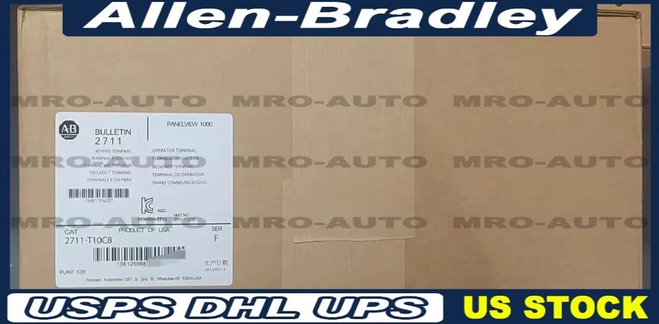 Allen-Bradley 2711-T10C8 1000 COLOR TERMINAL 10.4-IN AB 2711 T10C8 New - Image 1 of 1