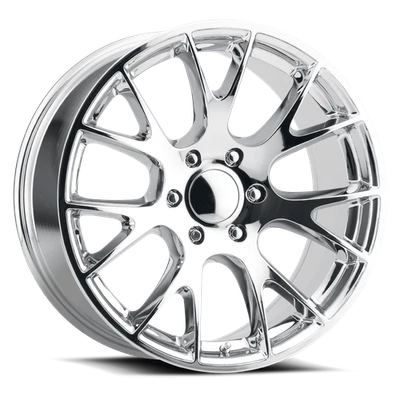 Rueda cromada 22x9 Voxx réplica Hellcat 5x5,5 (18 mm) Foto 1 de 4