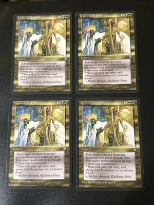 Hymn Of Rebirth X4 Ice Age  Ex Conditions see pics Front Back - Image 1 of 4