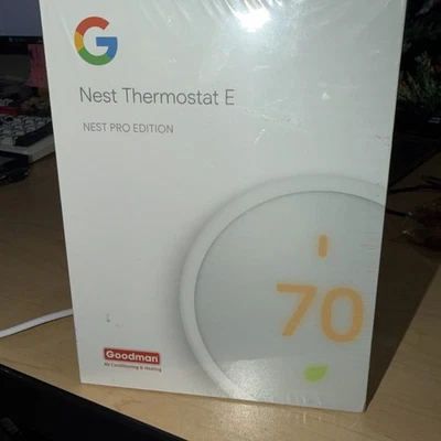 Google Nest Thermostat E: smart, energy- efficient, app voice control. - Image 1 of 4
