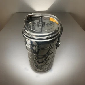 Vintage Stanley Edelstahl Food Carrier Landers Frary & Clark USA - isoliert - Bild 1 von 8