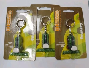 Set Of 3 tractor Keychain Fendt Katana 65 by Universal Hobbies in Green J5847 - Picture 1 of 14