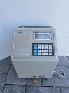 Reloj de tiempo Amano MJR7000EZ, computarizado, 8 pulgadas Profundidad con LLAVES - PROBADO FUNCIONA - Imagen 1 de 9