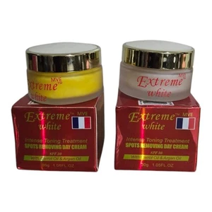 Extreme White Intense Toning Day & Night Cream 30g Each Spf 30 - Picture 1 of 5