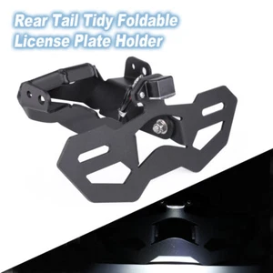 Soporte de matrícula plegable trasero ordenado para Street Triple 765 RS/R/S 660 S - Imagen 1 de 18