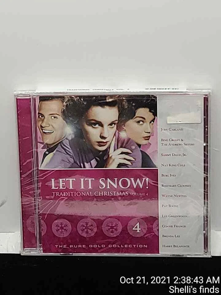 Let It Snow Traditional Christmas Volume 4 Pure Judy Garland Sammy Nat King Cole