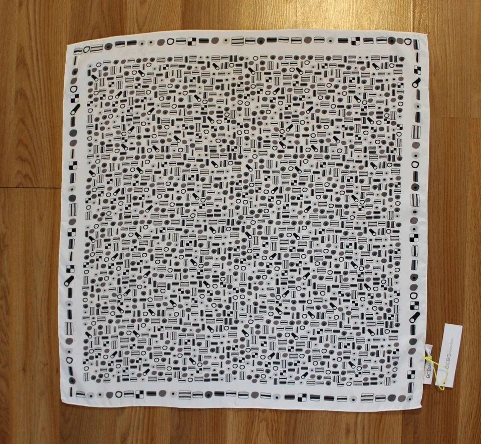 Nuevo BCBGeneration Todo Tipo 24" Cuadrado Bandana Bufanda Nuevo con Etiquetas #BC748 Foto 1 de 1