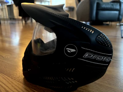 Máscara térmica Proto Switch tinte precisión paintball gafas negras Foto 1 de 4