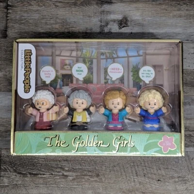 Fisher Price Little People Collector GOLDEN GIRLS 4 Figuras Edición Especial Set Foto 1 de 3