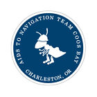 Ant Coos Bay Charleston Or (U.S. Coast Guard) Sticker Vinyl Die-Cut Decal