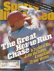**GFA Sports Illustrated *MARK MCGWIRE* Signed SI Magazine AD2 COA** - Picture 1 of 1
