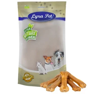 Kauknochen 50 Stk. Rinderhaut 16 cm Hundefutter Snack Leckerli Kauspaß Lyra Pet® - Bild 1 von 7