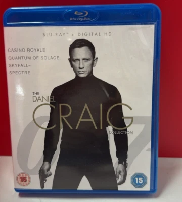 James Bond: The Daniel Craig Collection [Blu-ray] [2019] Reg B Ship from FL - Image 1 of 3