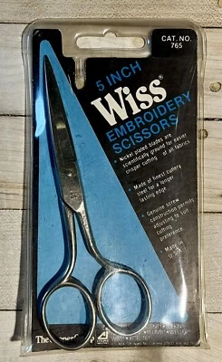 Wiss® Cooper Tools 765 Sewing and Embroidery Scissors 5 Inch Vintage - Image 1 of 4