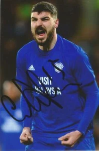 CARDIFF: CALLUM PATERSON SIGNED 6x4 ACTION PHOTO+COA - Picture 1 of 1