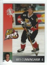 2003-04 Owen Sound Attack (OHL) Wes Cunningham