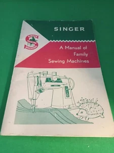 78 Page Singer Manual Of Family Sewing Machines & Their Attachments 1963 - Picture 1 of 16