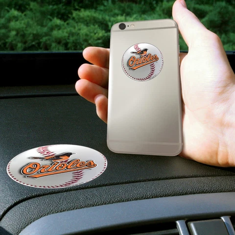 Fanmats MLB Baltimore Orioles Get a Grip Cell Phone Grip Thick Polymer Stickers Cover