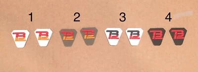 TB12 Under Armour Visor Clip 3D Bumpers 1 Only (Clips Not Included)