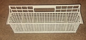 DISHWASHER SILVERWARE BASKET WHITE FRIGIDAIRE MANY FITS SEE PICS - Picture 1 of 7