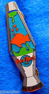 KEY WEST PROTOTYPE FISH LAVA MOTION LAMP SERIES NEVER SOLD Hard Rock Cafe PIN - Picture 1 of 1