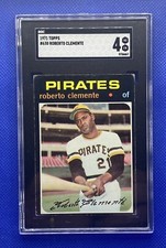 1971 Topps Roberto Clemente #630 SGC 4 VG-EX.  HZ0004
