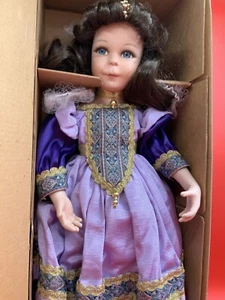 Muñeca Ashton Drake vintage de porcelana de 18 pulgadas La princesa y el sapo #92125 1997 - Imagen 1 de 9