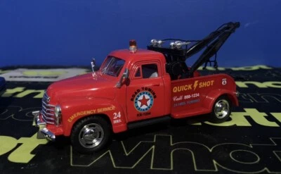 Camión grúa Kinsmart 1:38 1953 Chevrolet 3100 diecast modelo diecast Foto 1 de 4