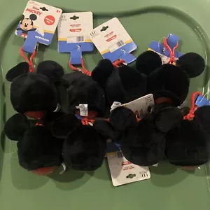 Disney Mickey Mouse Squishy Fidget Keychain Birthday Party Favors 8 Pieces - Picture 1 of 4