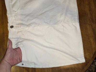 Venus White Denim Skirt Women's Size 10 Front & Back Pockets - Image 1 of 4