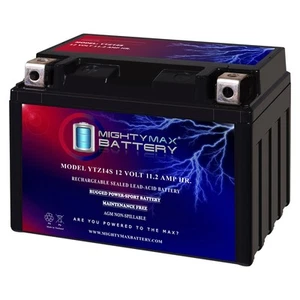 Mighty Max YTZ14S Battery for Honda VT750C2B Shadow Phantom (2010-2012) - Picture 1 of 6