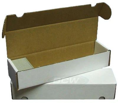 1 BCW 800 Count Cardboard Card Storage Box Trading Sports Case Baseball Football - Image 1 of 4