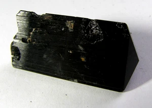 LOVELY QUALITY BLACK TOURMALINE CRYSTAL (SCHORL) - ERONGO, NAMIBIA, 4.3 cms #5 - Picture 1 of 5
