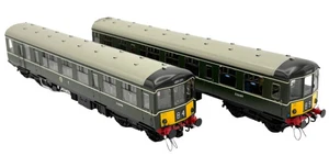 HEL1452 Heljan OO Gauge Class 104 2 Car DMU E50598/E56189 BR Green SYP - Picture 1 of 1