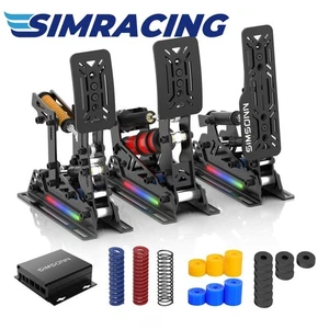 SIMSONN Pro X Ultra Hidráulico Pedales Acelerador + Embrague + Freno Juegos de Carreras - Imagen 1 de 1