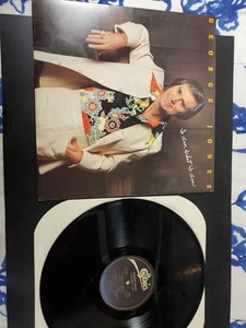 GEORGE JONES I am what I am Epic JE 36586 orig 1980 1st NM PROMO Military - Picture 1 of 5