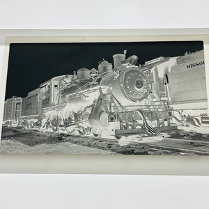 Railroad Negative St. Louis Brownsville & Mexico (MOP) #257 4-6-0 TN-63 TX - Picture 1 of 2