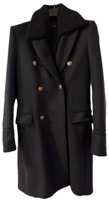The Kooples Men's Navy Peacoat  with Removable fur collar NEW with TAGS - Image 1 of 4