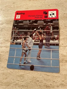 1979 Sportscaster Boxing Card #64-23 Olympic Games Prize-List - Yong-Jo Gu - MT - Picture 1 of 2