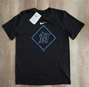 Miami Marlins Nike Dri-Fit Team Shirt Herren M N922 Neu mit Etikett - Bild 1 von 8
