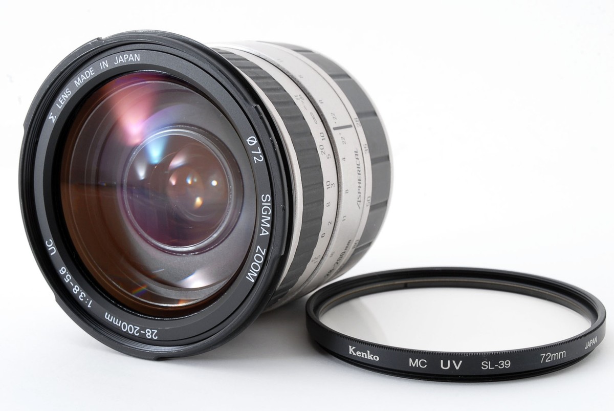 SIGMA 72φ ZOOM 28-200mm f3.6-5.6＋フィルター2個 SIGMA 72φ ZOOM 28-200mm f3.6-5.6＋フィルター2個 レンズ(ズーム)