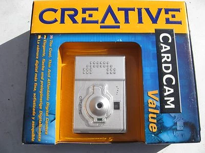 UNUSED OLD CREATIVE CARDCAM USB PERHAPS 12 YEARS OLD. - Image 1 of 3