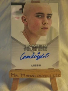 X3 X-Men III The Last Stand autograph card Cameron Bright Leech - Picture 1 of 3