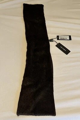 Dolce & Gabbana коричневый шарф Lappin сделано в Италии «новый с ярлыками» - Изображение 1 из 3