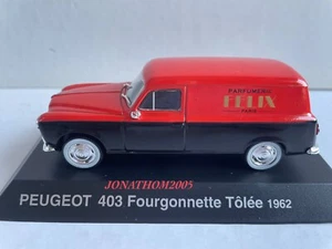 HACHETTE - PEUGEOT 403 VAN TOLEE - PARFÜMERIE FELIX - 1962 in 1/43° - Bild 1 von 5